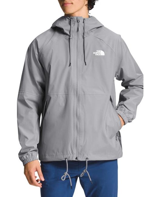The North Face Antora Waterproof Hooded Rain Jacket in at