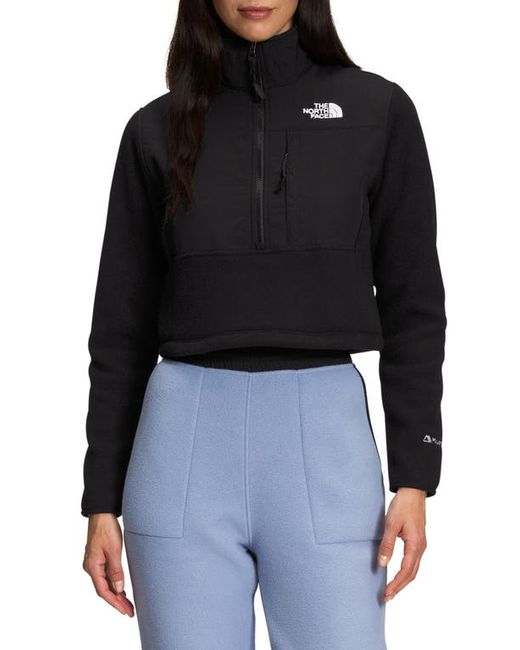 The North Face Denali Water Repellent Crop Jacket in at