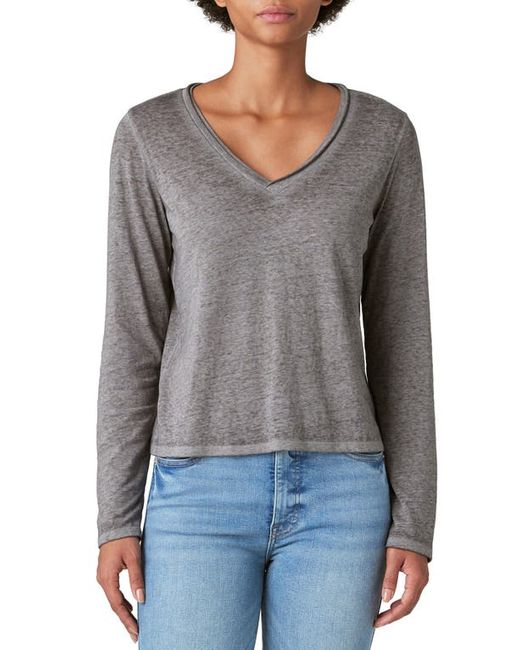 Lucky Brand V-Neck Long Sleeve T-Shirt in at