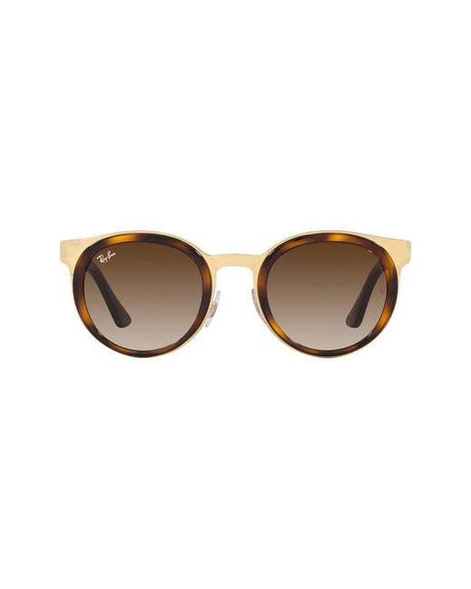 Ray-Ban 50mm Gradient Round Sunglasses in at