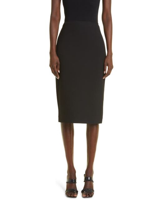 St. John Collection Stretch Crepe Skirt in at