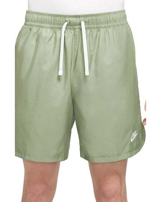 Nike Woven Lined Flow Shorts in Oil White at