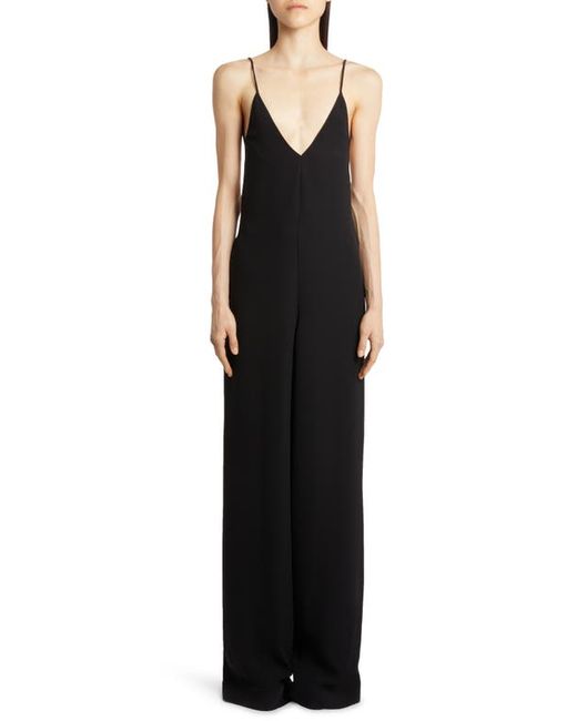 Valentino Silk Cady Backless Jumpsuit in at