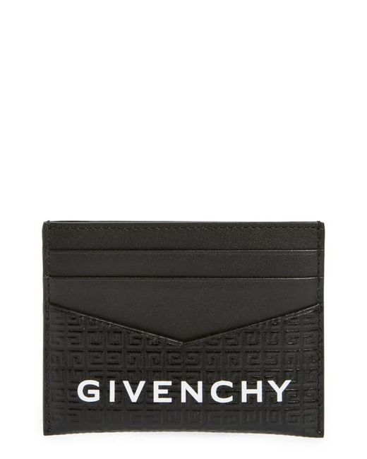 Givenchy 4G-Motif Leather Card Case in at