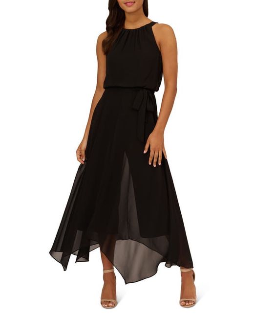 Adrianna Papell Jersey Chiffon Jumpsuit in at