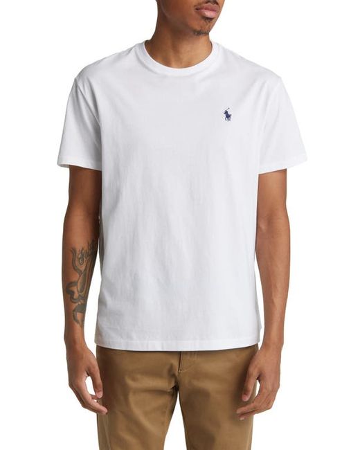 Polo Ralph Lauren Embroidered Logo Crewneck T-Shirt in at