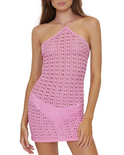PQ Swim Liv Crochet Cover-Up Dress in at