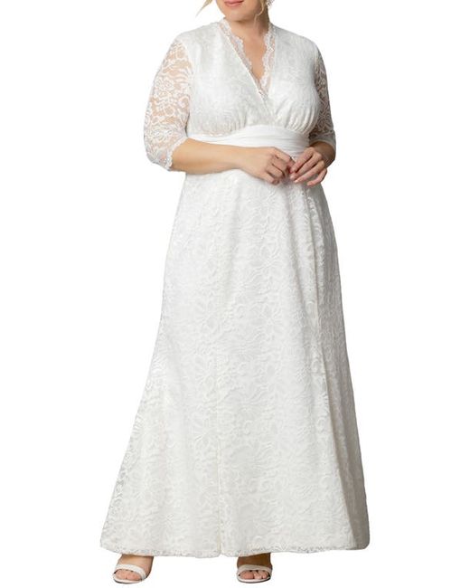 Kiyonna Amour Lace Gown in at