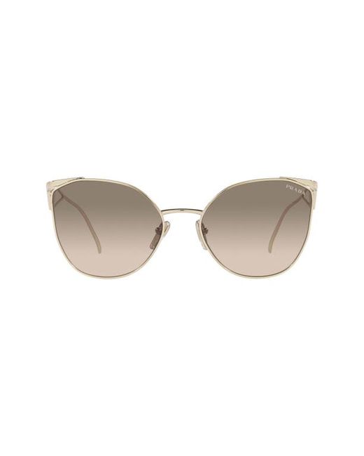 Prada Symbole 59mm Cat Eye Sunglasses Exclusive in at