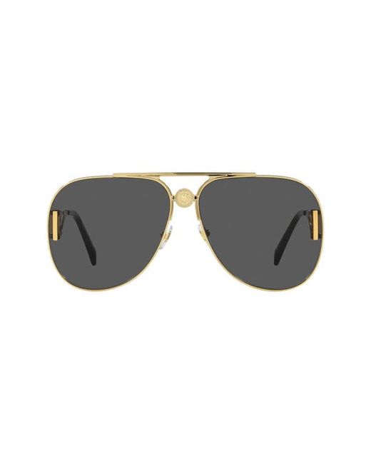 Versace 63mm Pilot Sunglasses in at