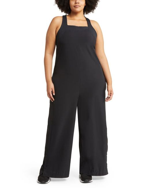 Zella Getaway Relaxed Sleeveless Wide Leg Jumpsuit in at