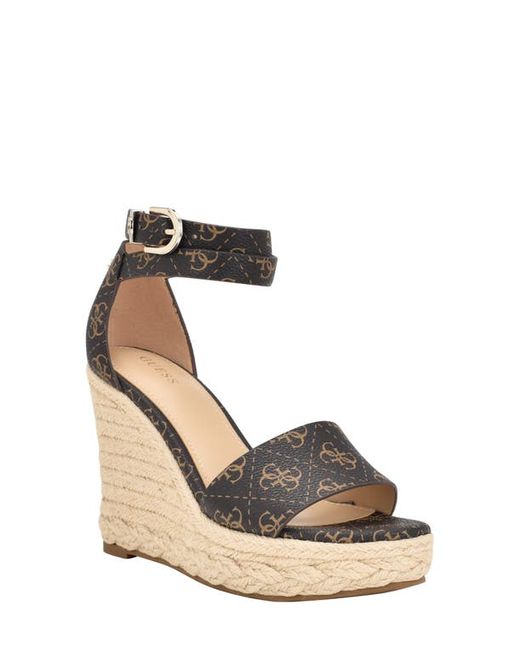 Guess Hidy Platform Wedge Sandal in at