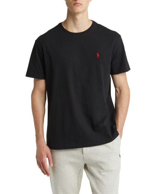 Polo Ralph Lauren Embroidered Logo Crewneck T-Shirt in at