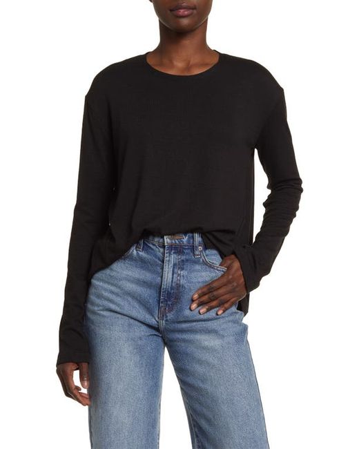 Rag & Bone The Knit Long Sleeve T-Shirt in at
