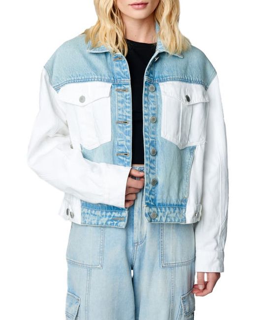 Blank NYC Two-Tone Denim Jacket in at