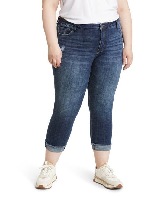 KUT from the Kloth Amy Crop Straight Leg Jeans in at