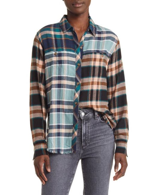 Rails Brando Mixed Plaid Button-Up Shirt in at