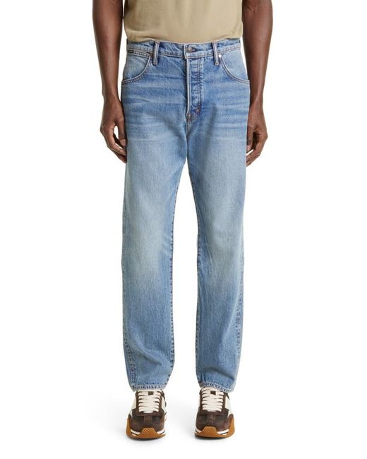 Tom Ford Tapered Fit Stretch Denim Jeans in at