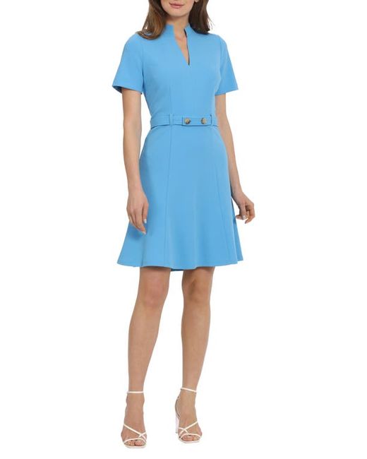 Maggy London Belted A-Line Dress in at