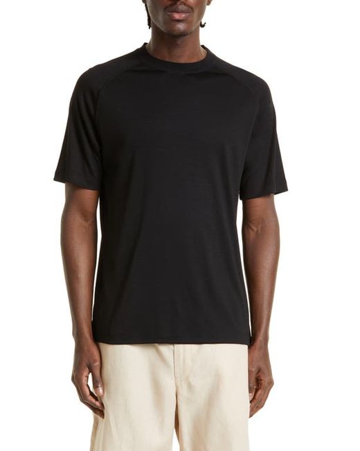 Z Zegna High Performance Short Sleeve Wool T-Shirt in at