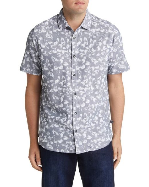 Tommy Bahama Flora IslandZone Floral Piqué Short Sleeve Button-Up Shirt in at
