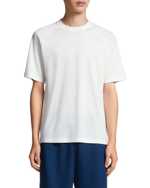 Z Zegna High Performance Short Sleeve Wool T-Shirt in at