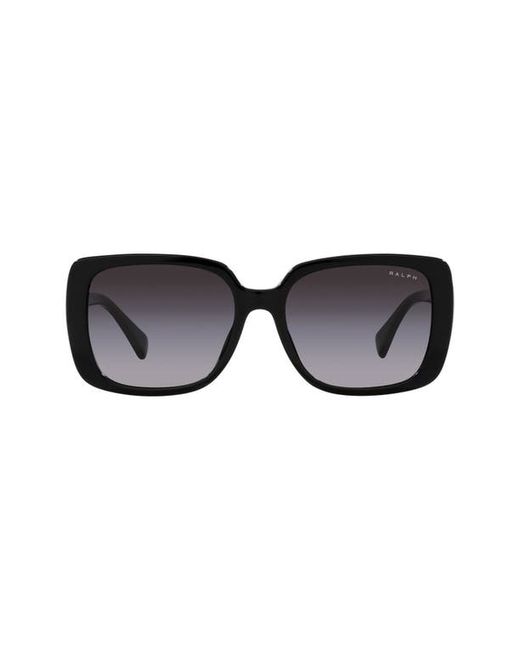 Ralph 55mm Gradient Rectangular Sunglasses in at