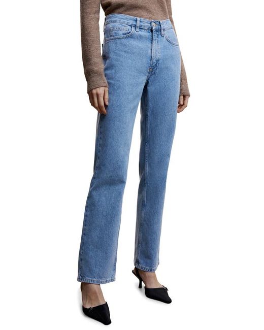 Mango Straight Leg Jeans in at