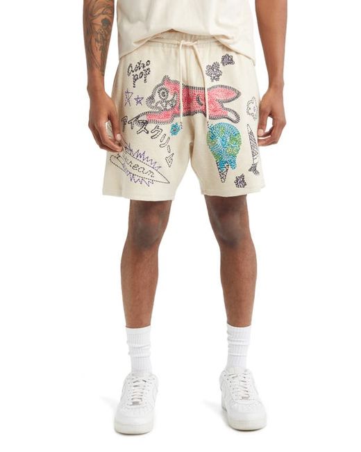 Ice Cream Global Cotton Sweat Shorts in at
