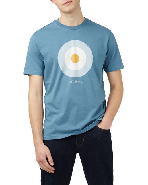 Ben Sherman Target Organic Cotton Graphic T-Shirt in at
