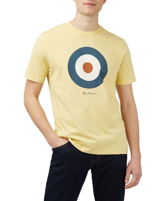 Ben Sherman Target Organic Cotton Graphic T-Shirt in at