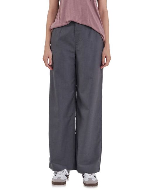 Grey Lab Relaxed High Waist Wide Leg Pants in at