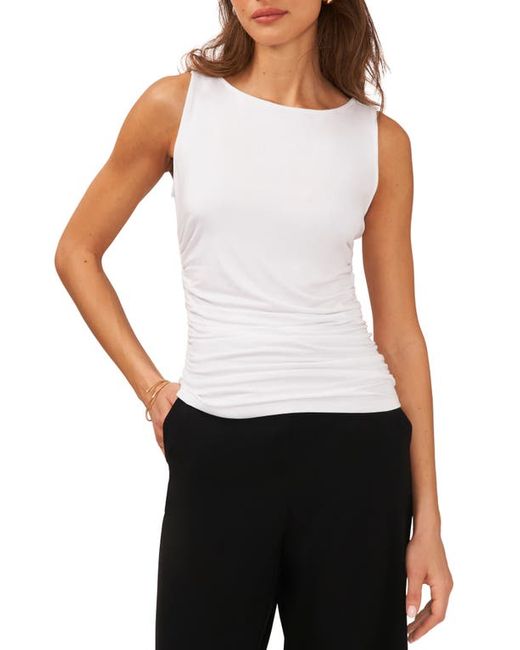 HalogenR halogenr Ruched Knit Tank Top in at