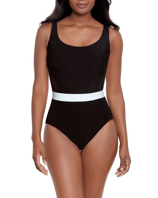 Miraclesuit® Miraclesuit Spectra One-Piece Swimsuit in Black at