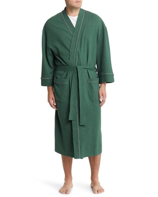 Majestic International Waffle Knit Robe in at