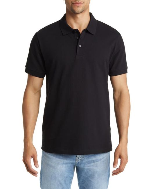 French Connection Popcorn Cotton Polo in at