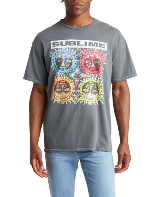 Merch Traffic Sublime Drop Shoulder Graphic T-Shirt in at