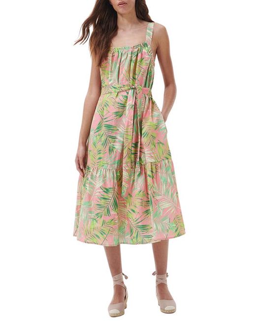 Barbour Papyrus Palm Print Cotton Sundress in at