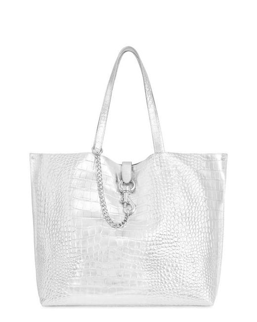 Rebecca Minkoff Large Megan Soft Embossed Leather Tote in at