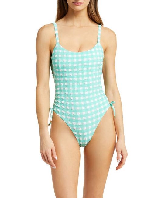 Vitamin A® Vitamin A Gemma Cinched Side Tie One-Piece Swimsuit in at