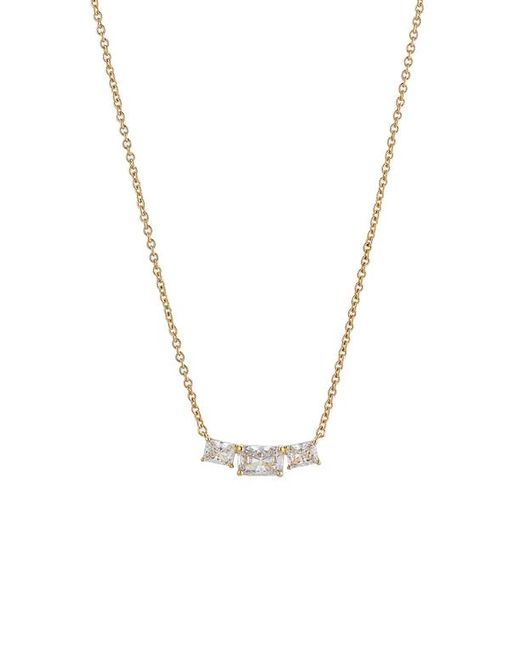 Nadri Isle Cubic Zirconia Frontal Necklace in at