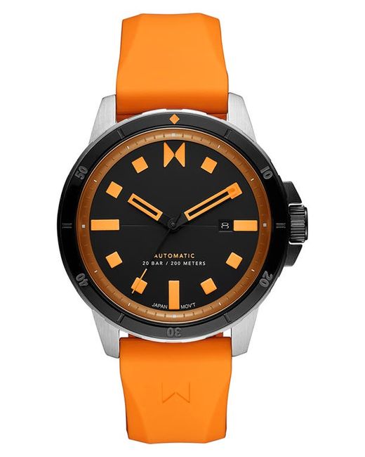 Mvmt Watches Minimal Sport Silicone Strap Watch 45.5mm in at