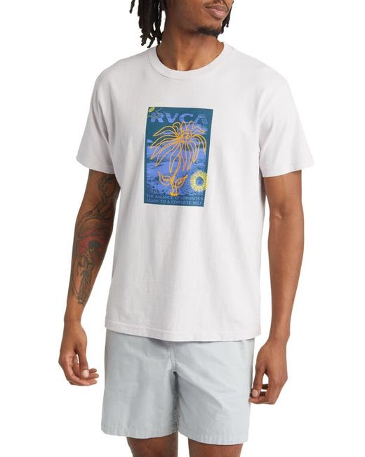Rvca Atomic Jam Cotton Graphic T-Shirt in at