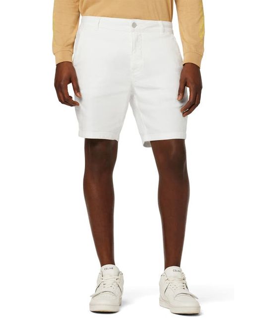 Hudson Jeans Linen Blend Twill Chino Shorts in at