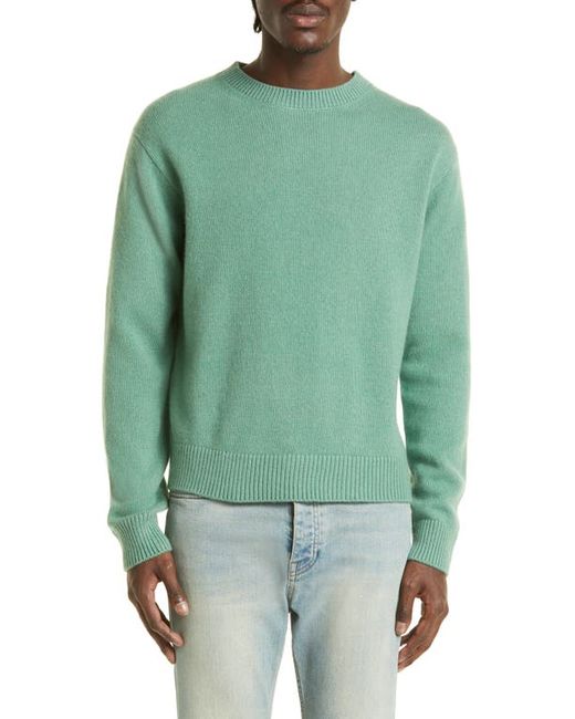 The Elder Statesman Simple Gender Inclusive Cashmere Sweater in at Small