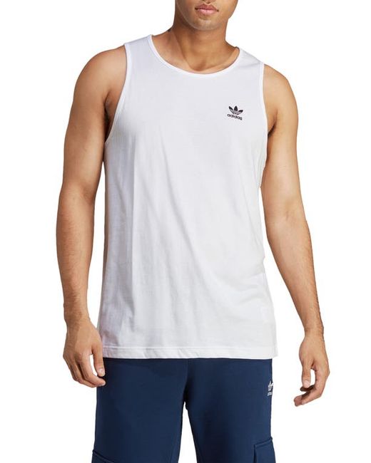 Adidas Lifestyle Trefoil Cotton Tank in at Small R