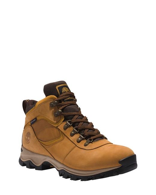 Timberland Keele Ridge Waterproof Leather Hiking Sneaker in at 7