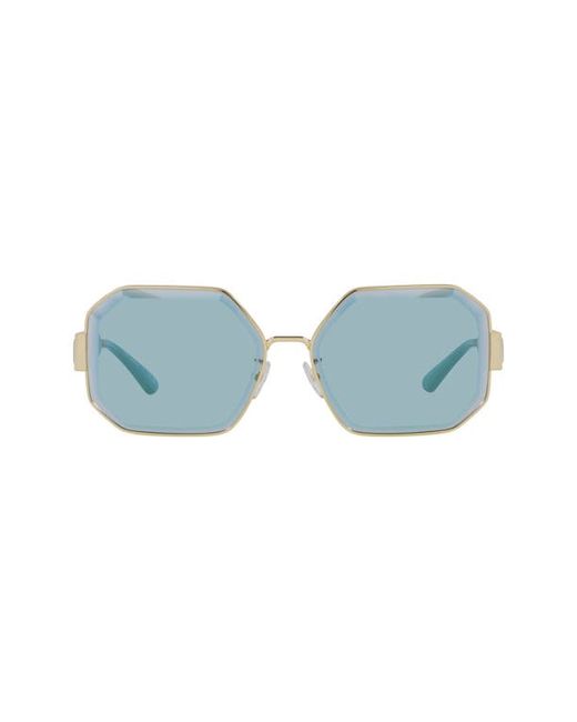 Tory Burch 60mm Tinted Geometric Sunglasses in at