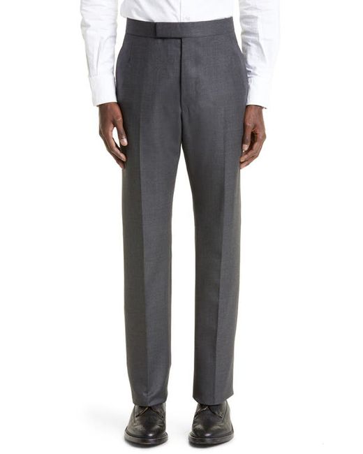 Thom Browne Classic Super 120s Wool Backstrap Pants in at