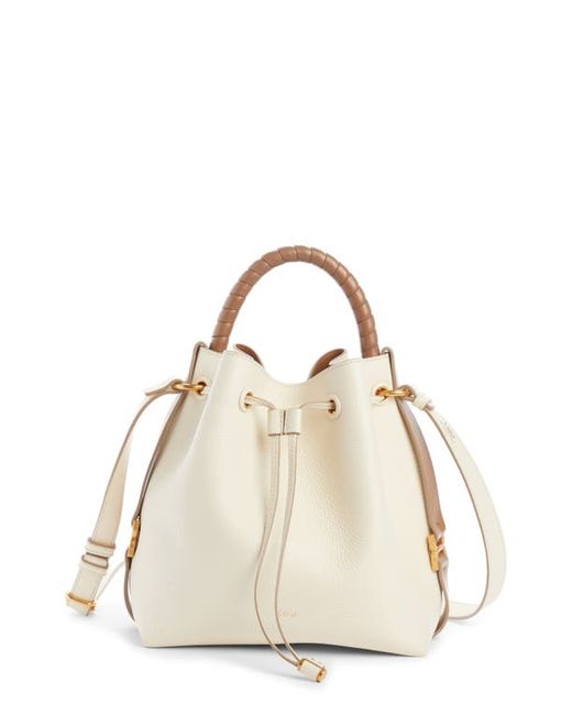 Chloé Marcie Leather Bucket Bag in at
